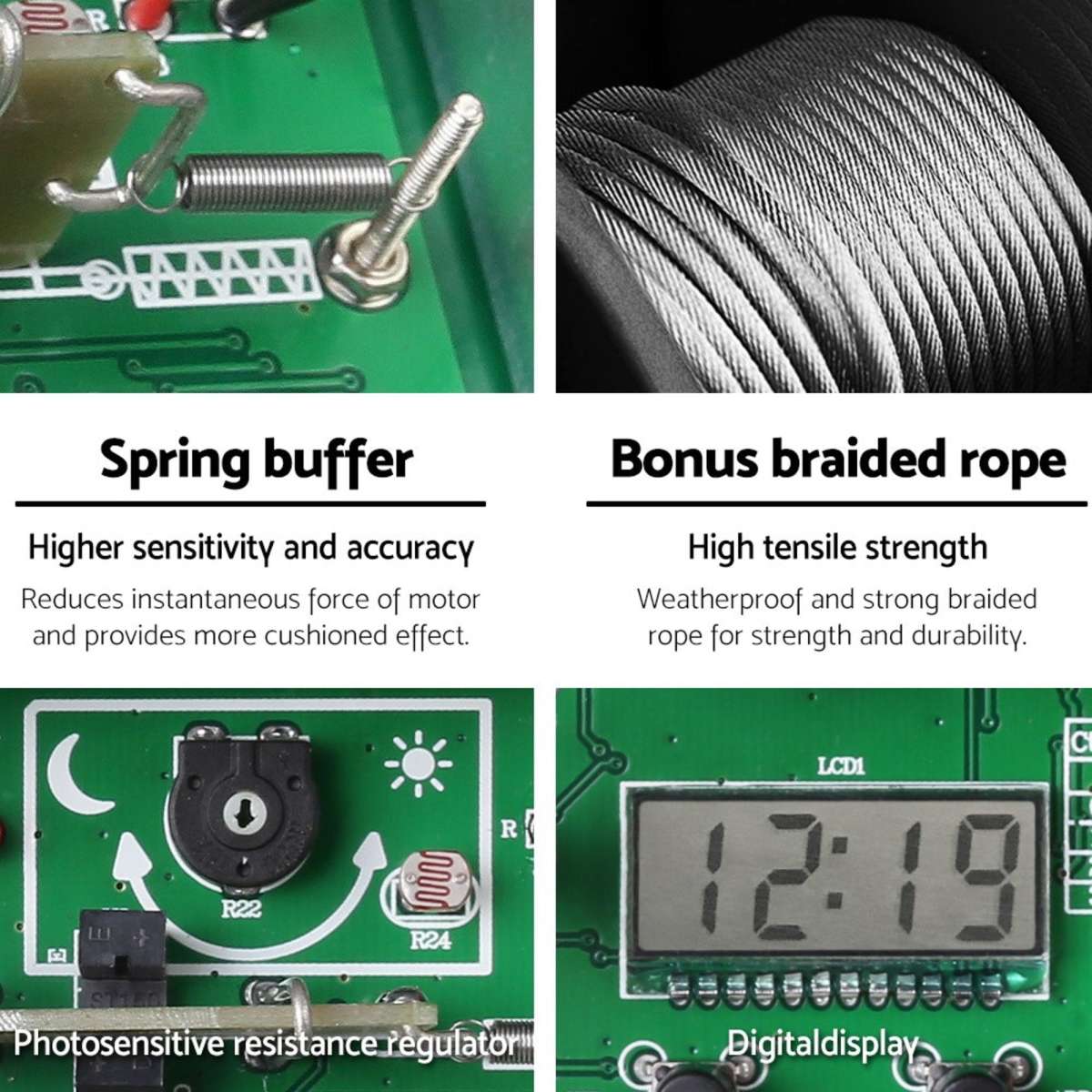 Giantz Automatic Chicken Coop Door Opener Woolworths