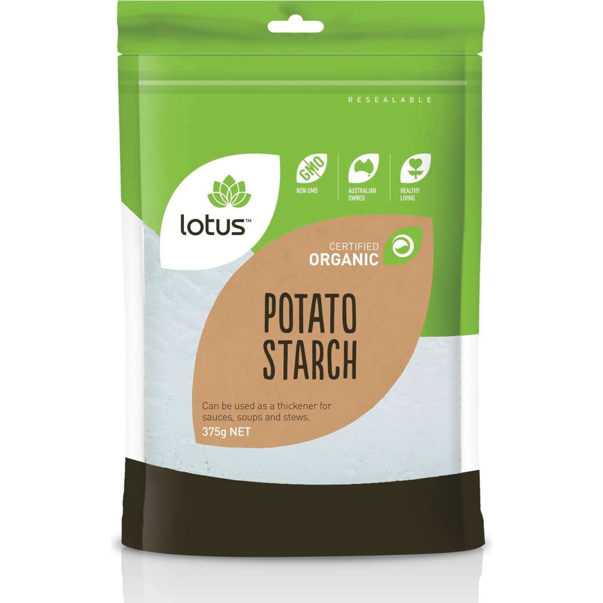 Lotus Potato Starch Organic 375g Woolworths