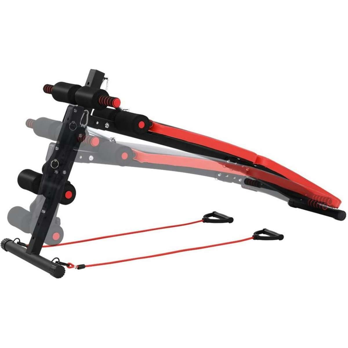 Everfit Weight Bench Sit Up Bench Press Foldable Home Gym Equipment Woolworths