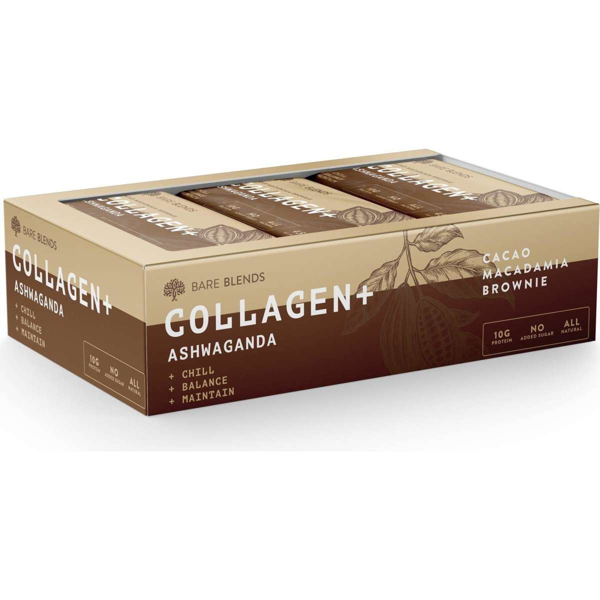 Bare Blends Collagen Bar Box Box of 9 Woolworths