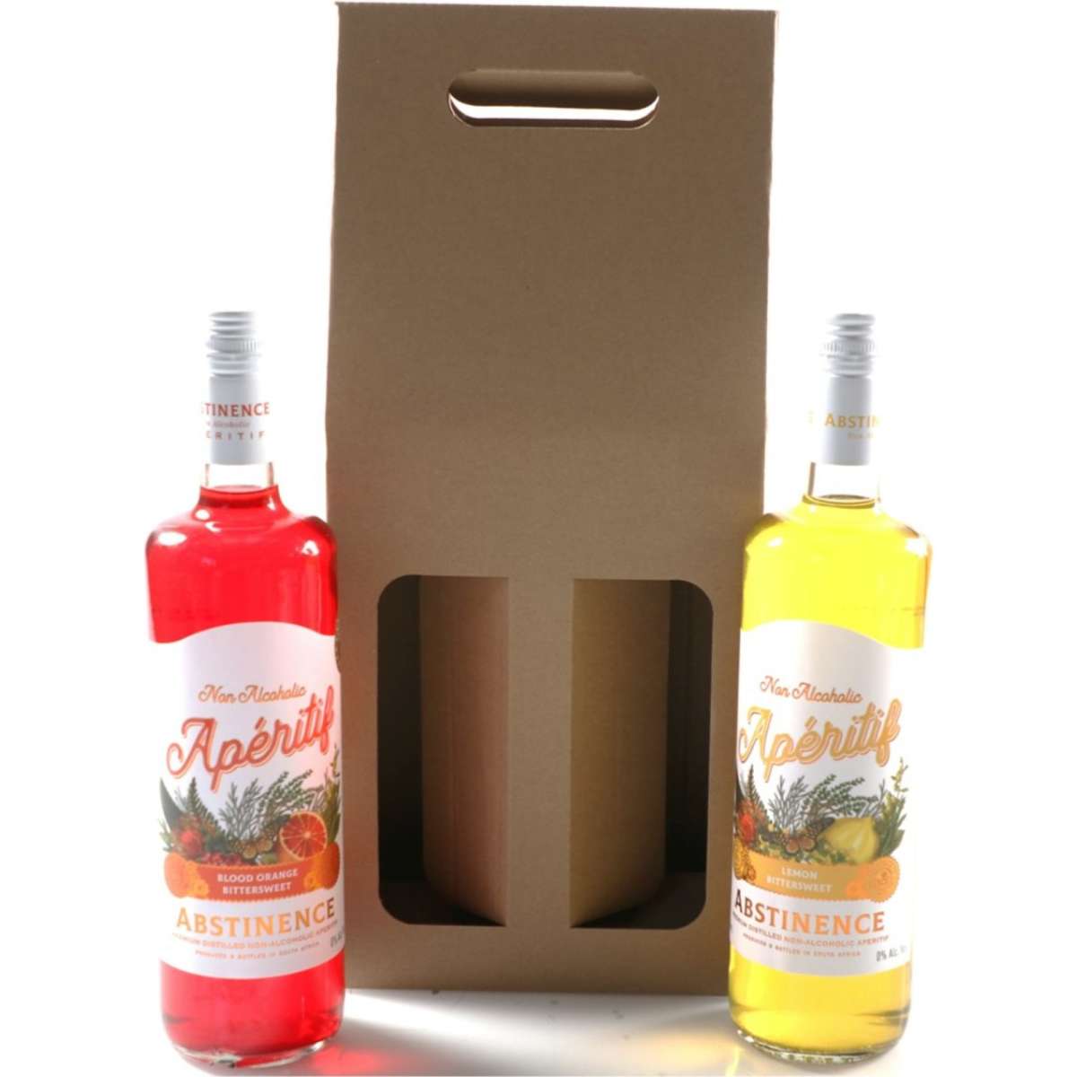 Gift Pack Duo Abstinence Blood Orange and Lemon 0 Aperitif 750ml
