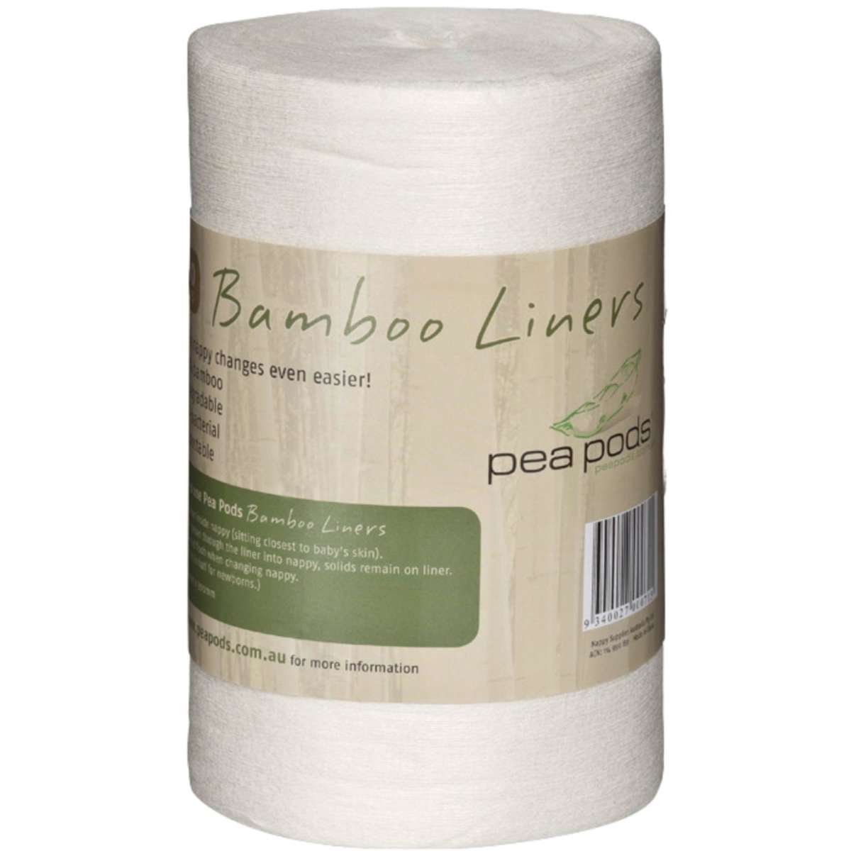 Pea Pods 100 Bamboo Nappy Liners 2 Pack Woolworths