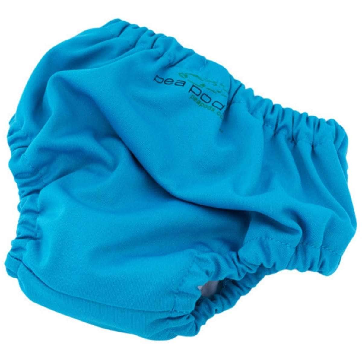 Pea Pods Reusable Swim Nappy Medium Aqua Blue 2 Pack Woolworths