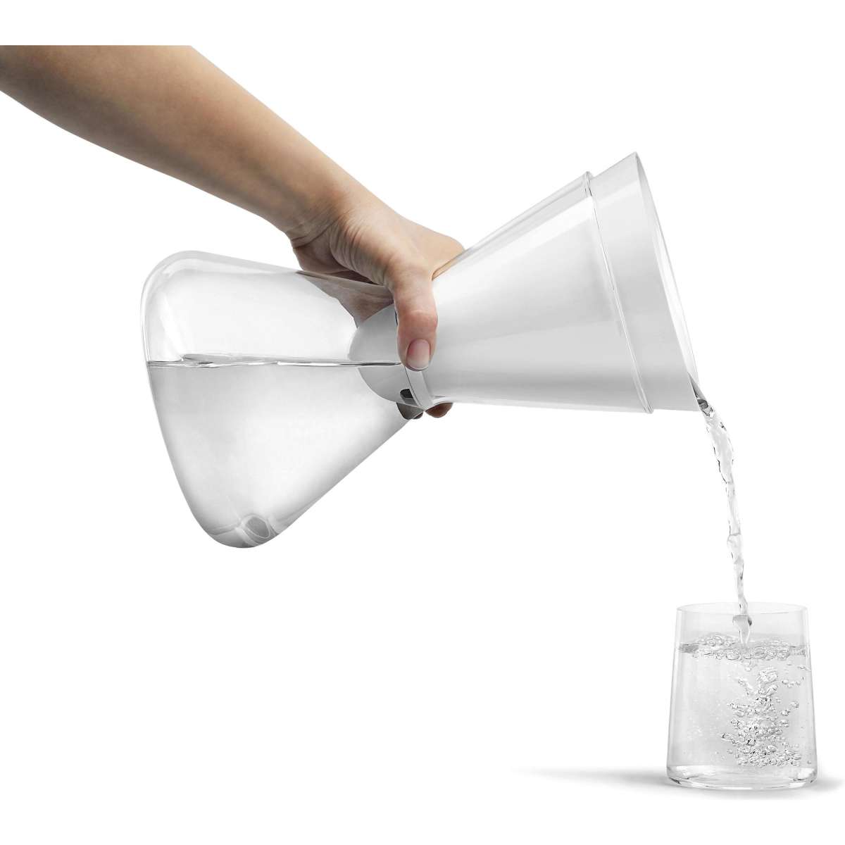 Soma Glass Carafe with Water Filter 1.4L White Woolworths