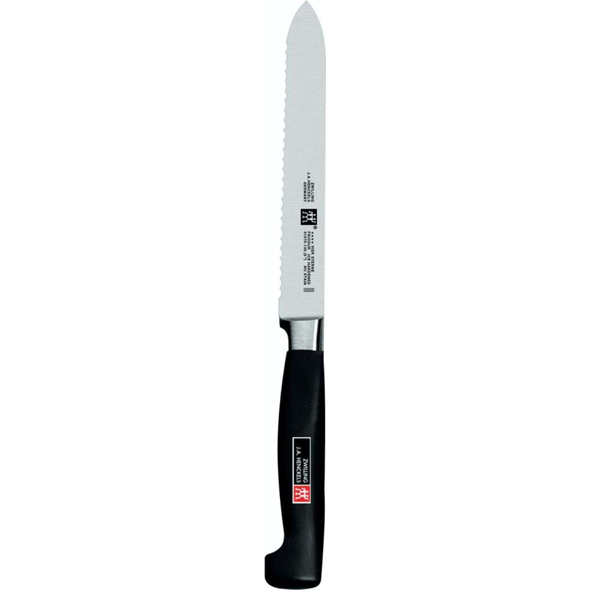 Zwilling Four Star Serrated Utility Knife 13cm Woolworths
