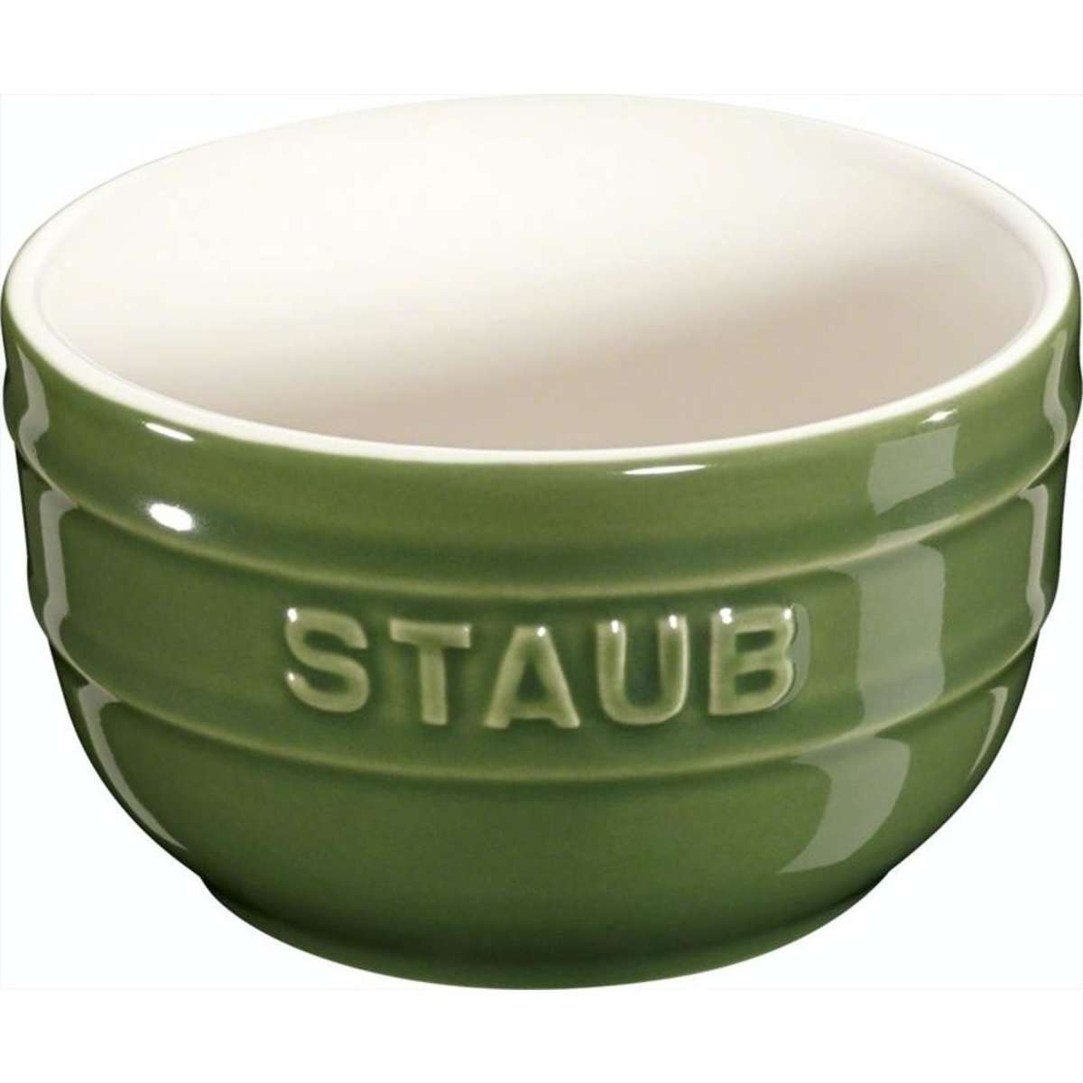 Staub Ceramic Round Ramekin 2pc Basil 8cm Woolworths