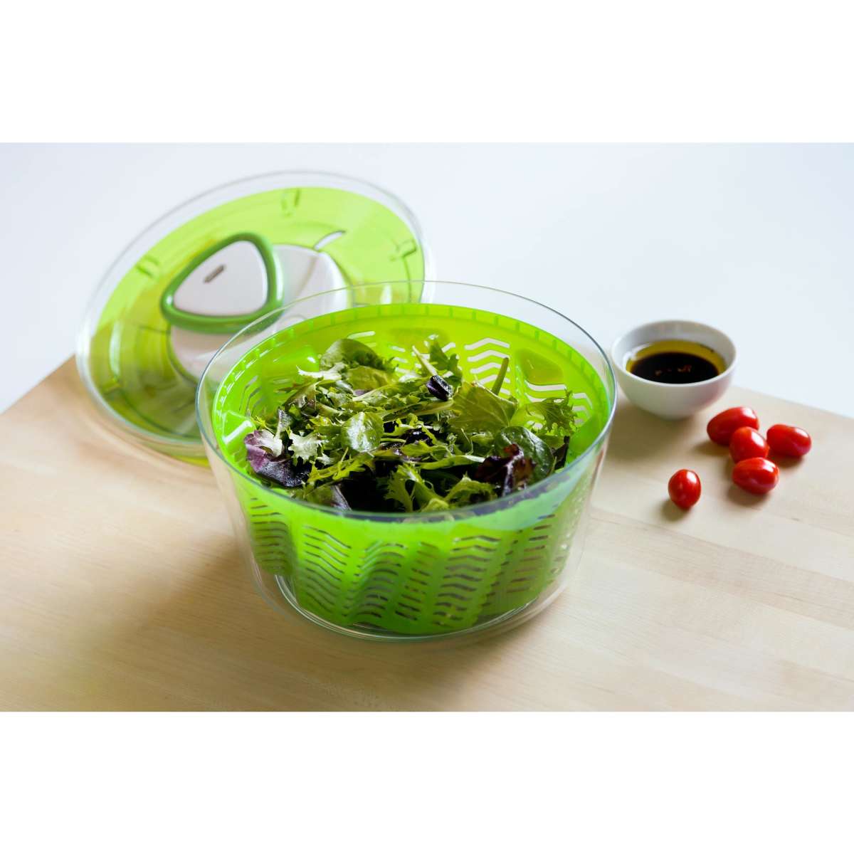 Zyliss Easy Spin 2 Large Salad Spinner Green Woolworths