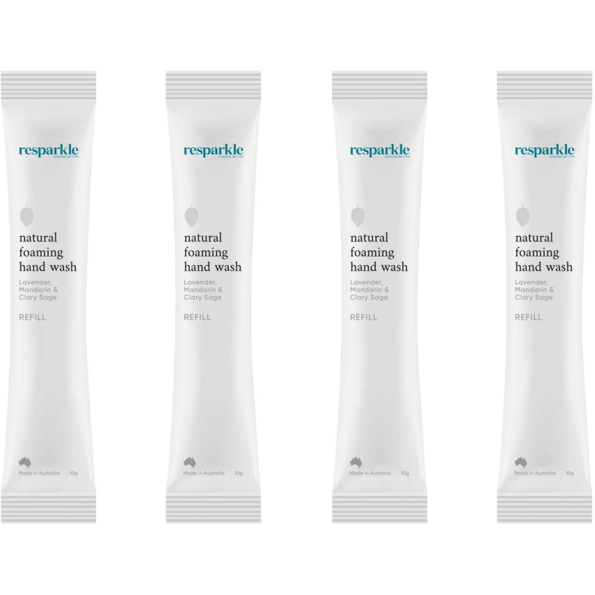 Resparkle Foaming Hand Wash 4 Refills Pack Woolworths