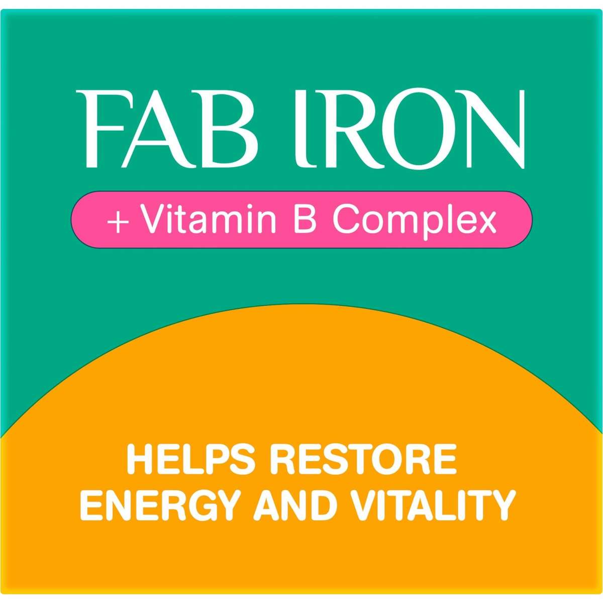 Fab Iron 60tablets Woolworths