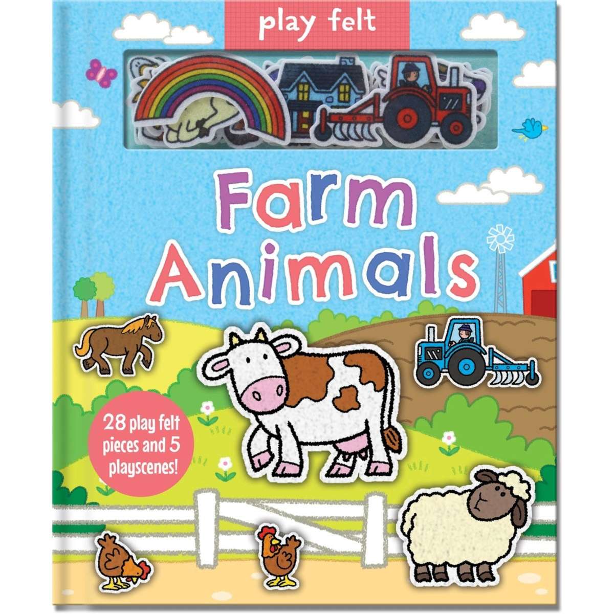 Farm Animals Soft Felt Play by Barry Green | Woolworths