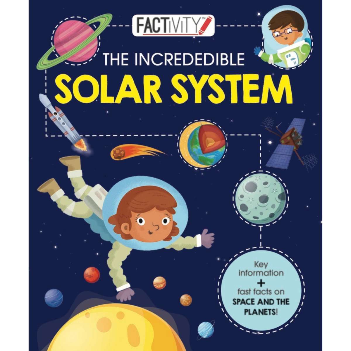 The Incredible Solar System Factivity Book and Puzzle 1EA | Woolworths