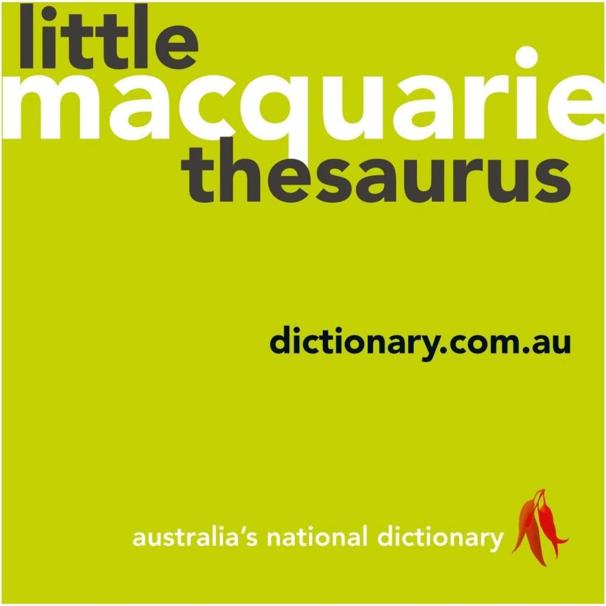 Macquarie Little Thesaurus Woolworths