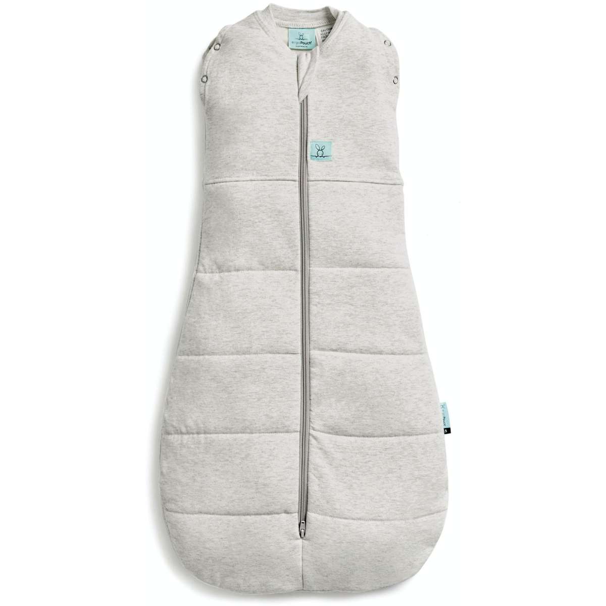 ergoPouch Cocoon Swaddle Bag 2.5 TOG for 612 Months Baby, Grey Marle