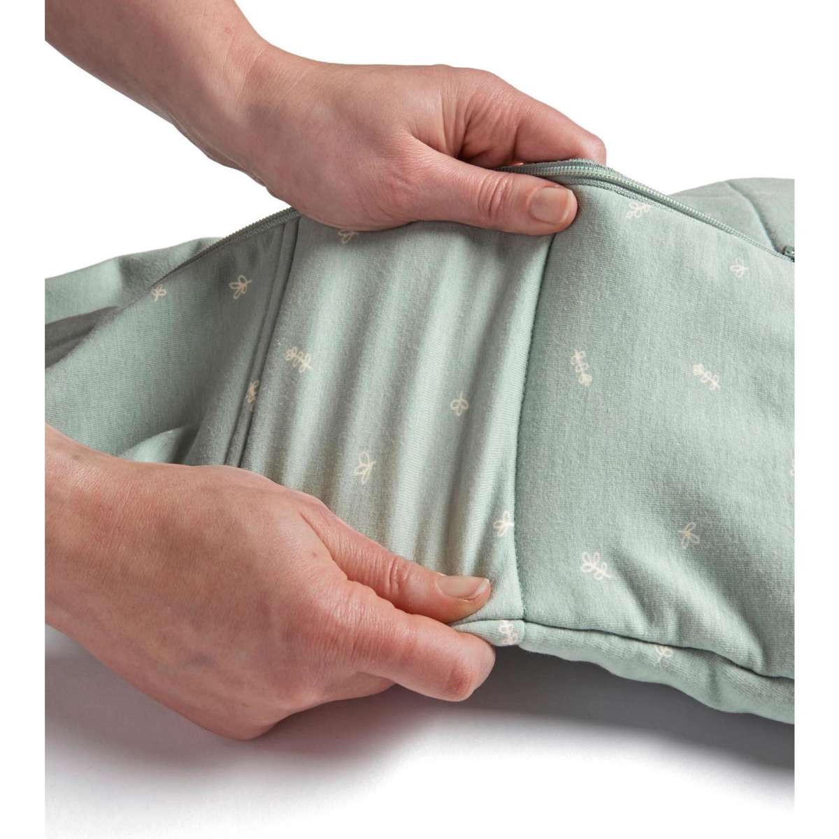 ergoPouch Cocoon Swaddle Bag 2.5 TOG for 0000 Months Baby, Sage