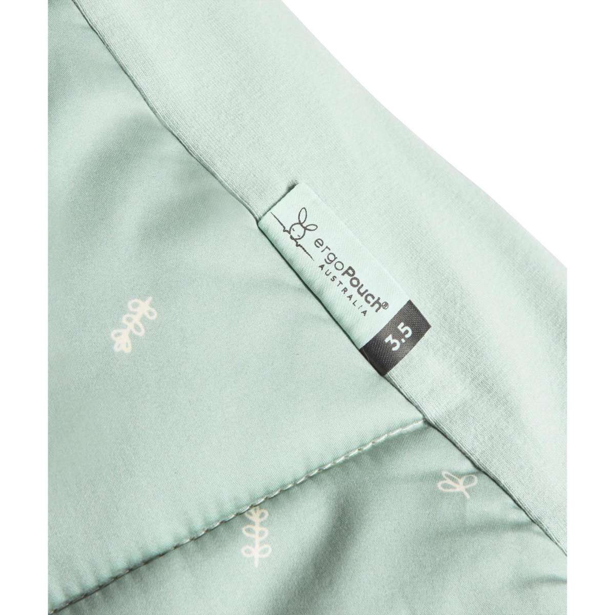 ergoPouch Organic Cotton Sleep Suit Bag 3.5 TOG for 824 Months Baby, Sage Woolworths