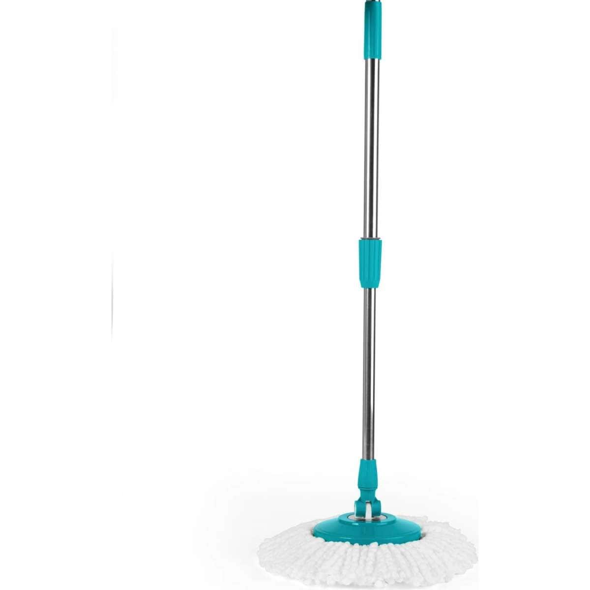 Beldray 360° Spin Dry Mop and 6 Litre Bucket, Mop Head, Antibacterial