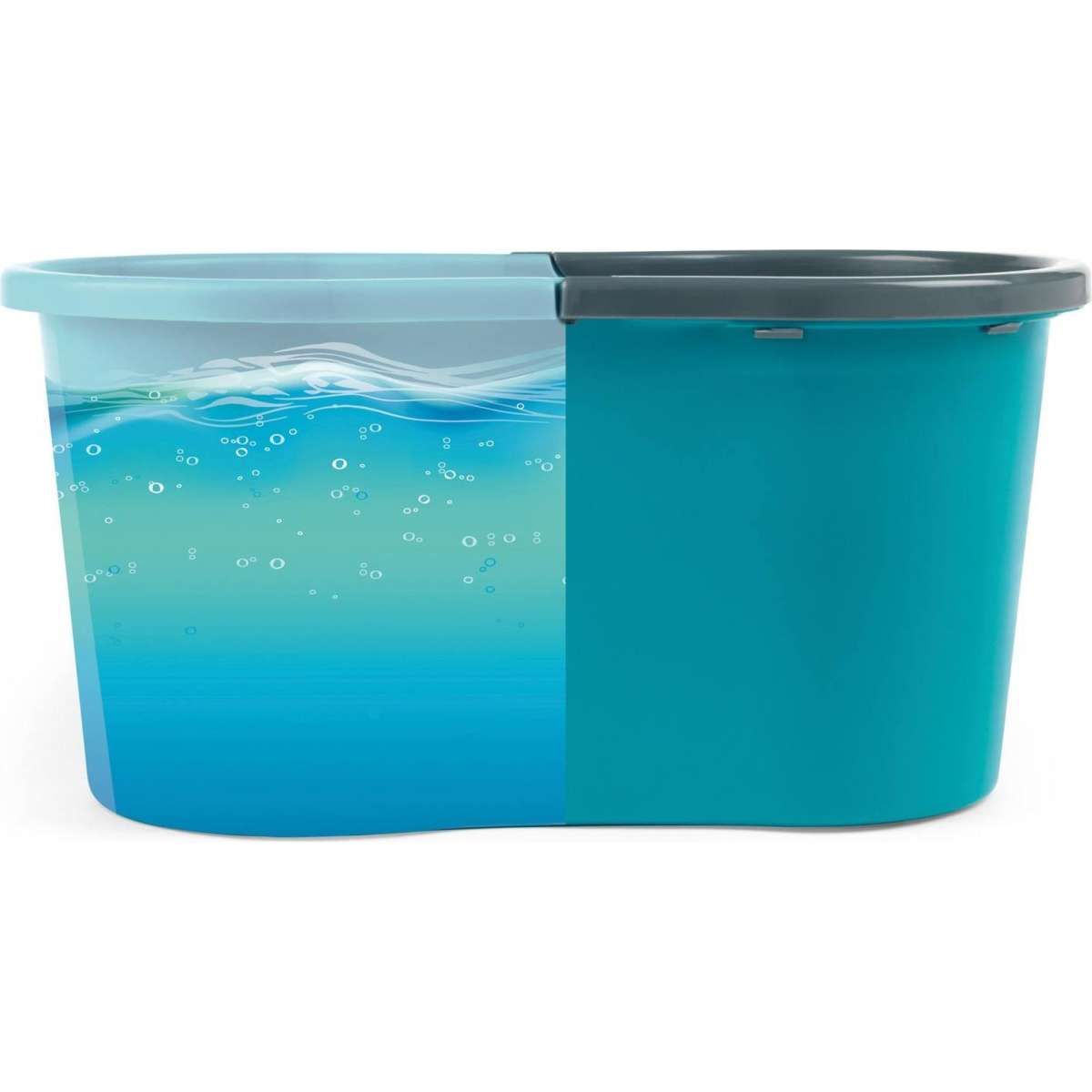 Beldray 360° Spin Dry Mop and 6 Litre Bucket, Mop Head, Antibacterial