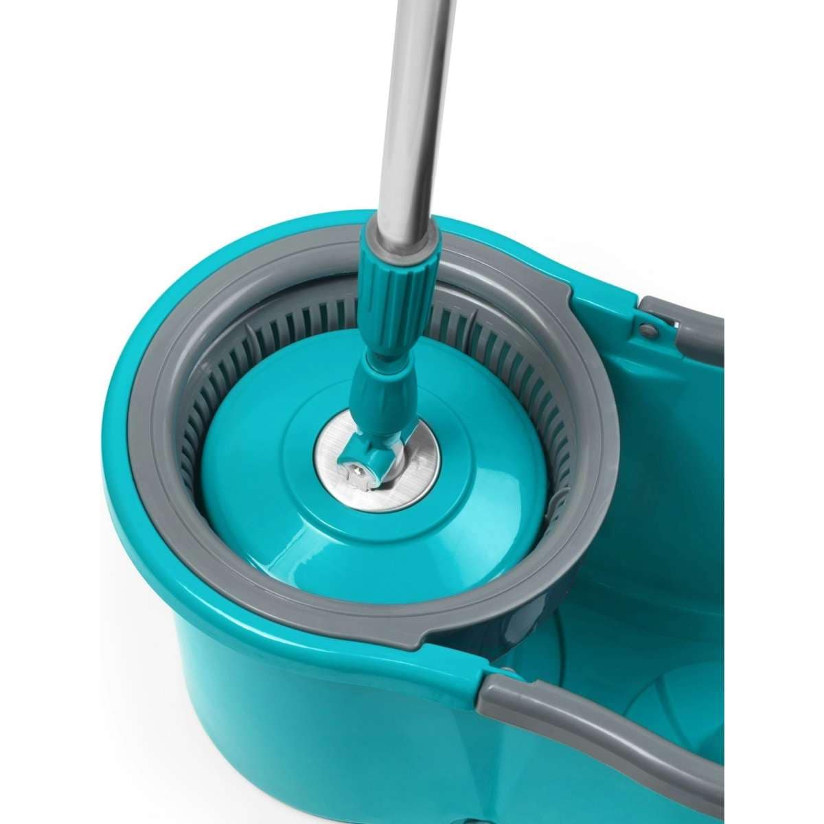 Beldray 360° Spin Dry Mop and 6 Litre Bucket, Mop Head, Antibacterial
