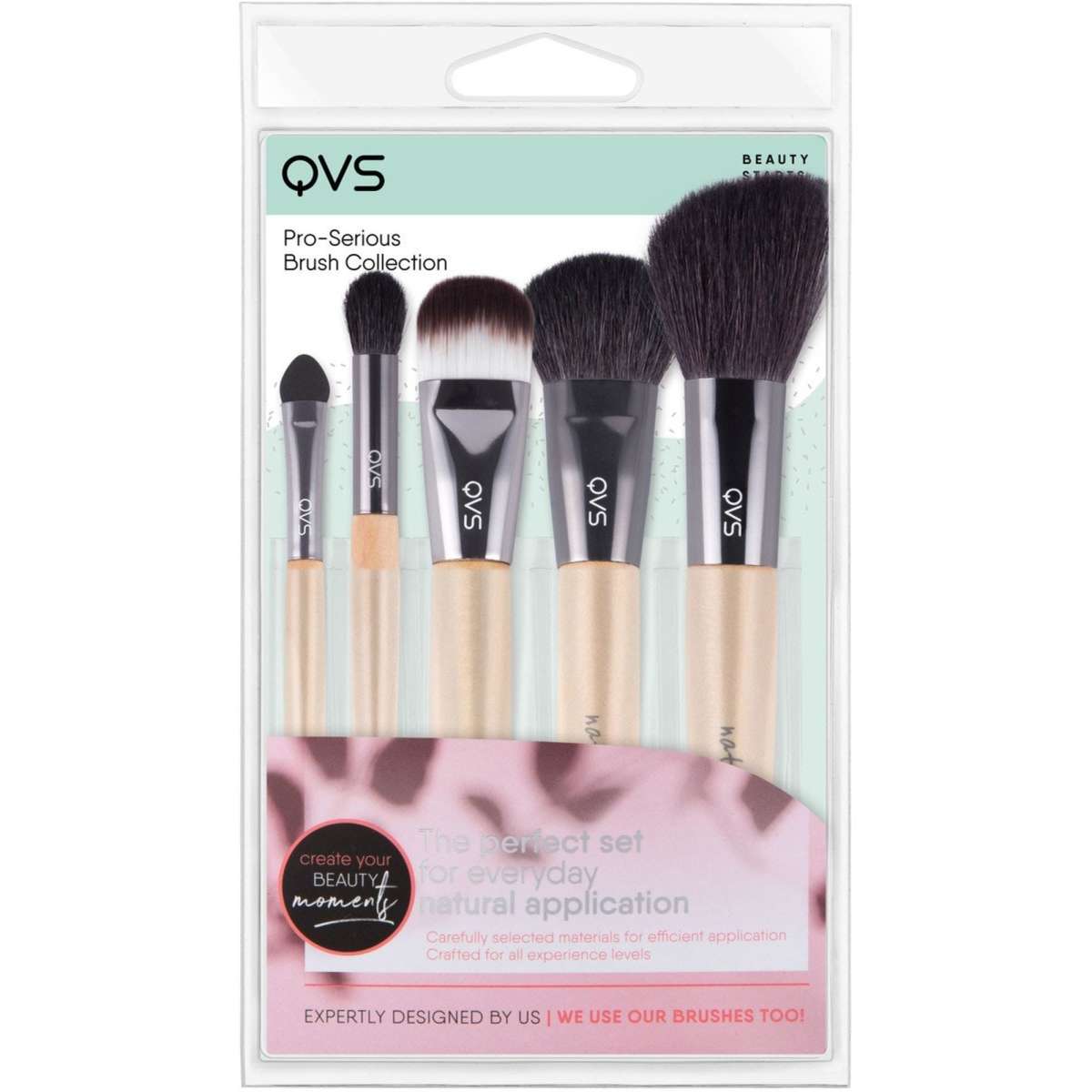 QVS Pro Serious Brush Collection | Woolworths