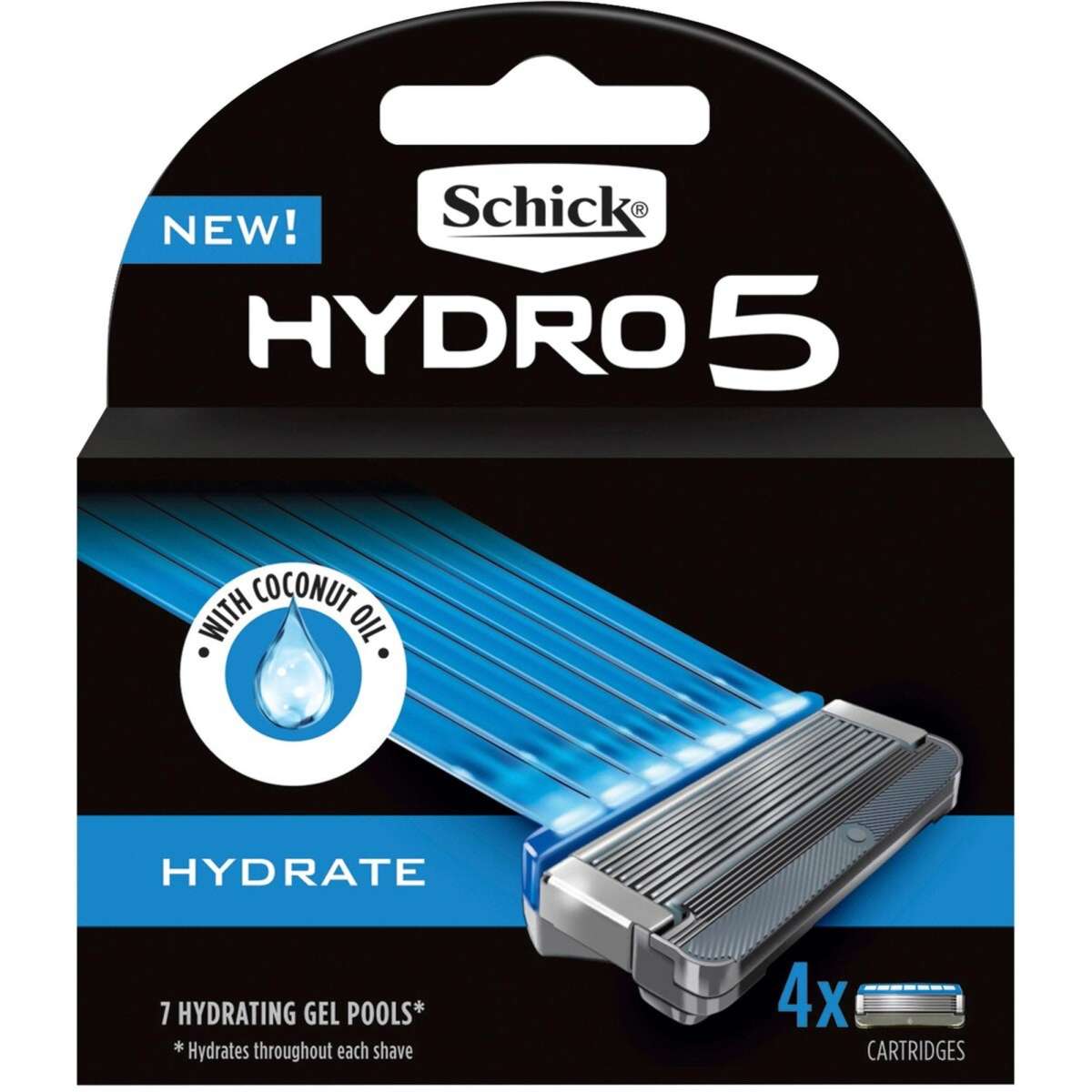 Schick Hydro 5 Sense Hydrate Refill 4 pack Woolworths