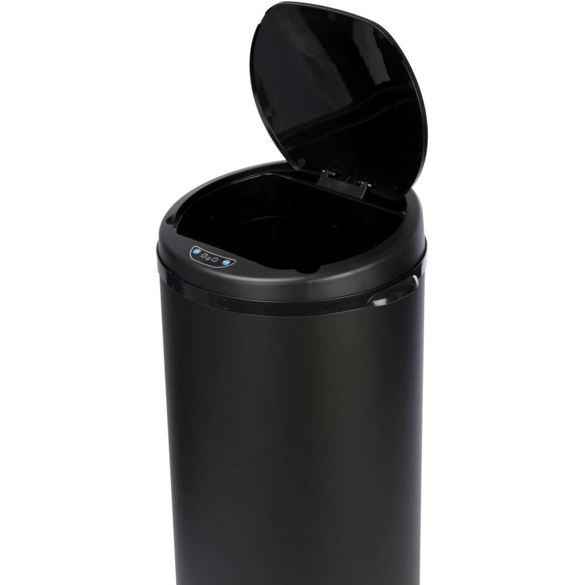 House & Home Matte Sensor Rubbish Bin 30L Black Woolworths