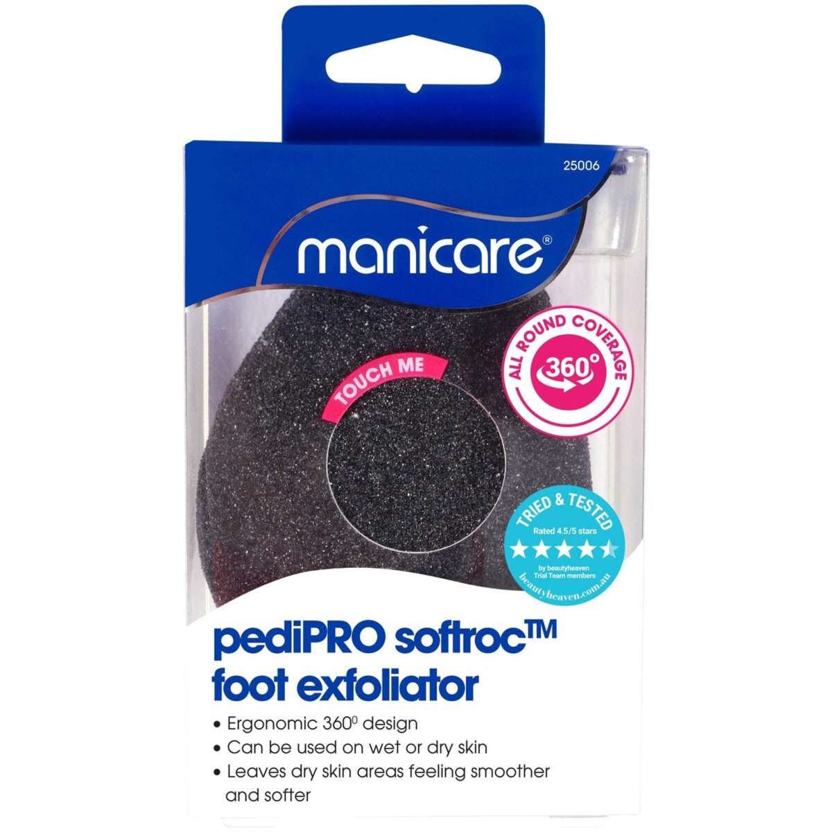 Manicare pediPRO Softroc Foot Exfoliator Woolworths