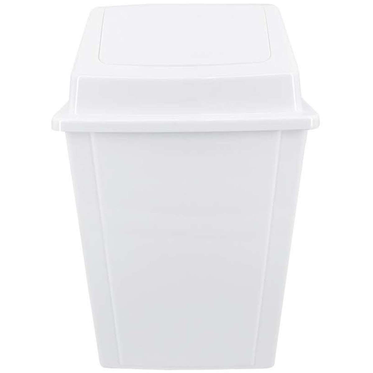 Brilliant Basics Swing Top Rubbish Bin 40L White Woolworths