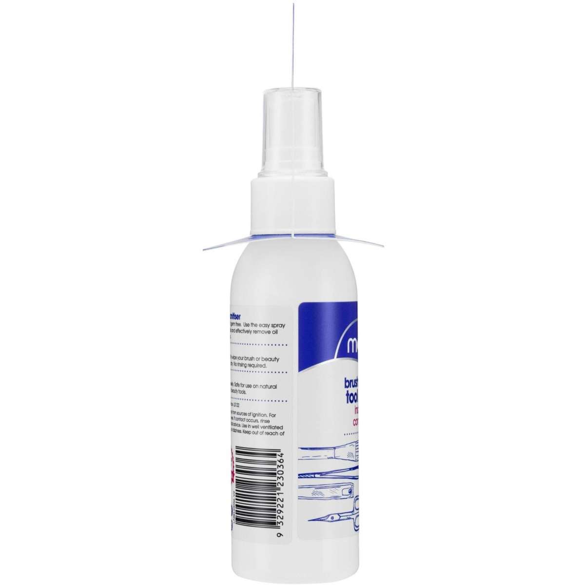 Manicare Brush Cleaner & Tool Sanitiser 100mL Woolworths