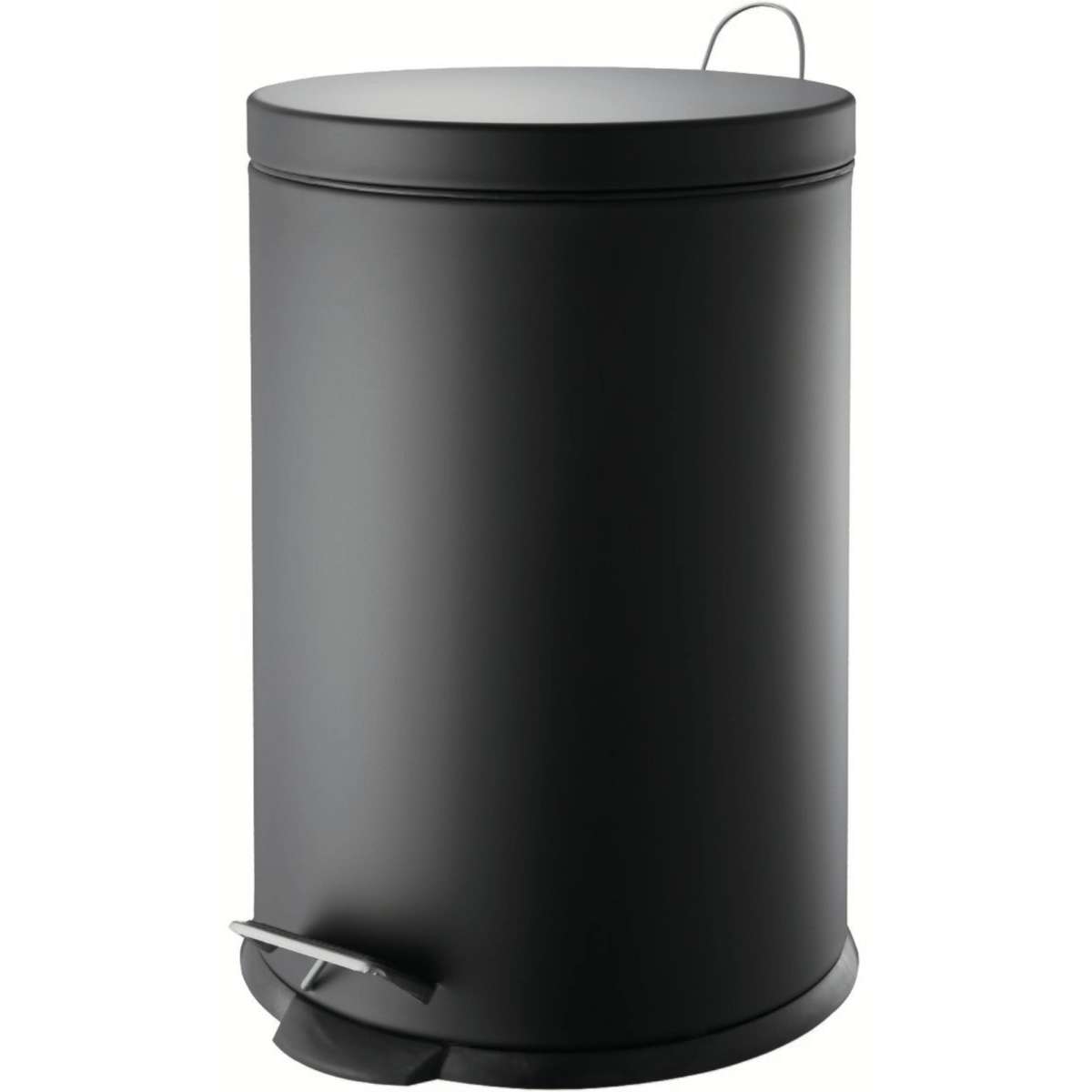 House & Home Pedal Rubbish Bin 20L Matte Black Woolworths