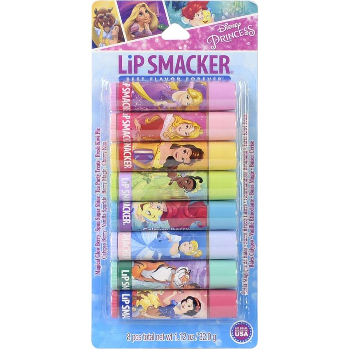 Lip Smacker Disney Princess Lip Balm Party Pack | Woolworths