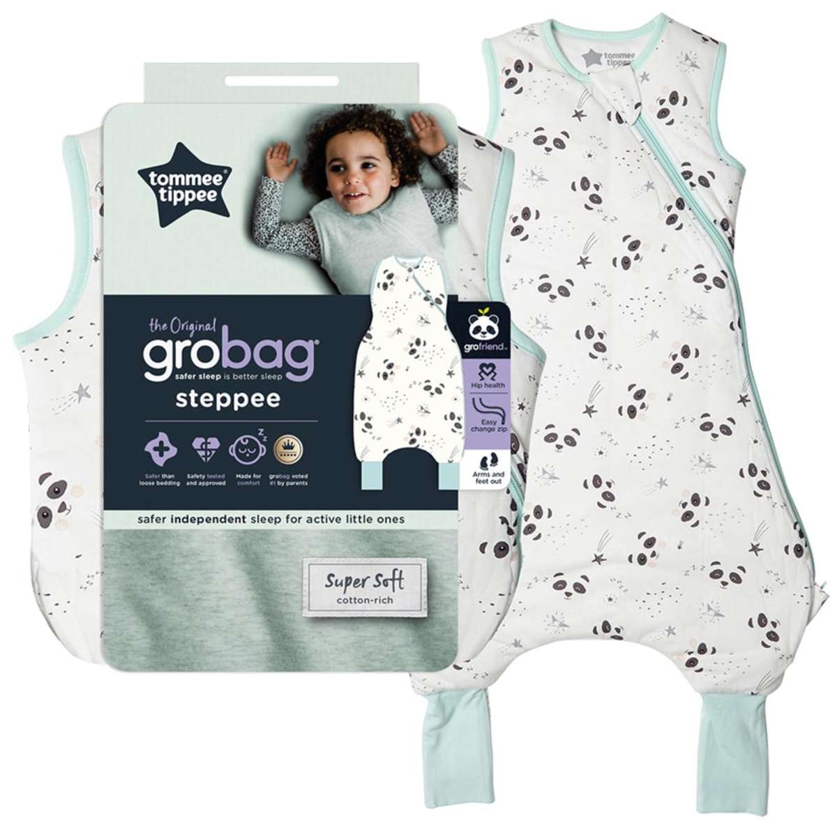 Tommee Tippee Grobag Steppee Baby Sleep Bag Little Pip 1836M 1.0TOG