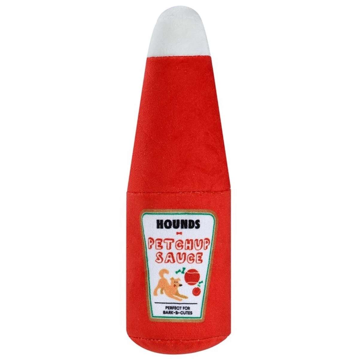 Paws & Claws Plush Tomato Sauce Bottle 20x8cm Woolworths