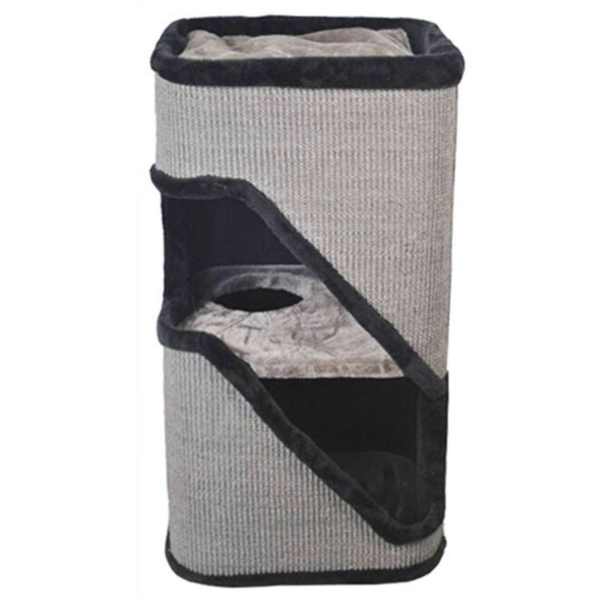 Crazy Cat 2 Tier Square Cozy Scratcher Woolworths