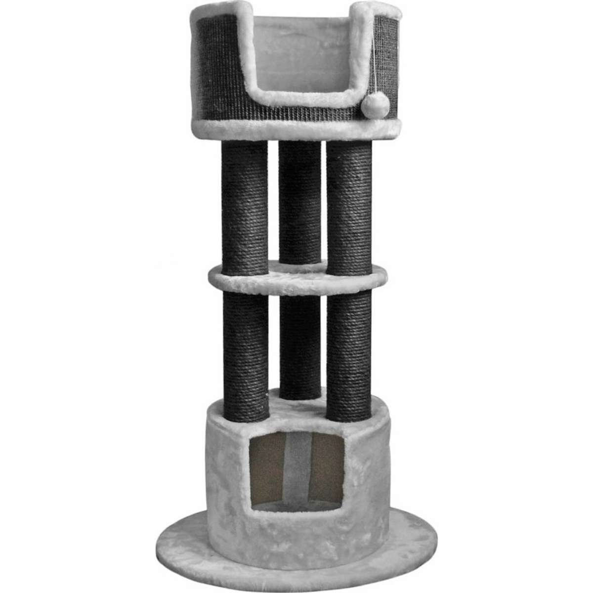 Crazy Cat 3 Tier Cozy Sleeper Scratcher Woolworths