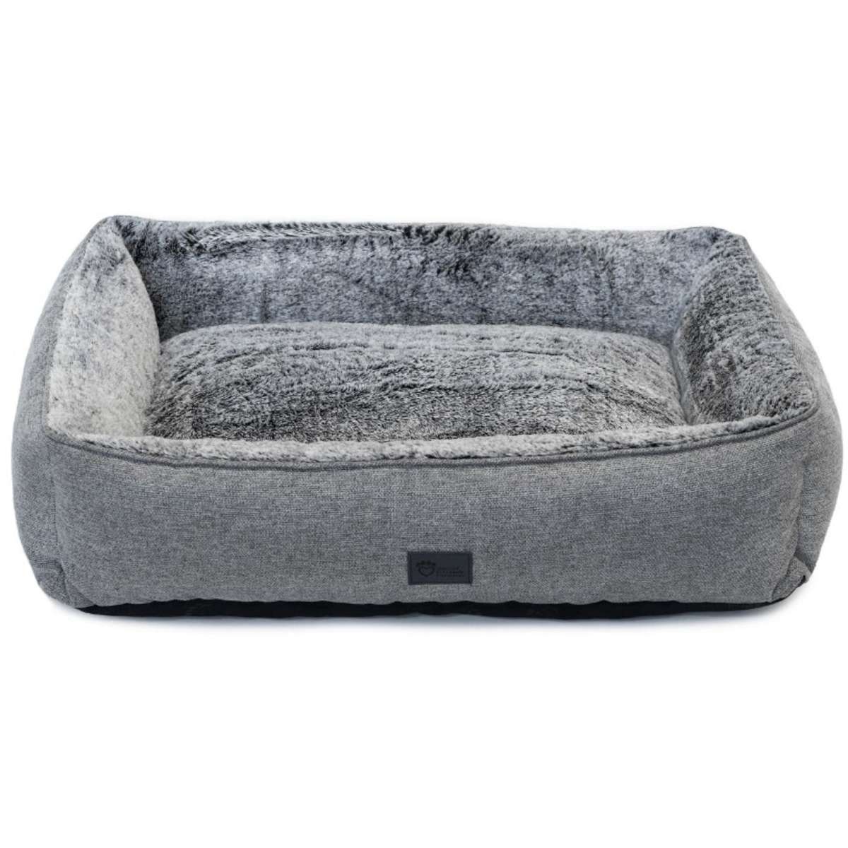Superior Pet Goods Dog Lounger Artic Faux Fur Large Pet/Dog Bed