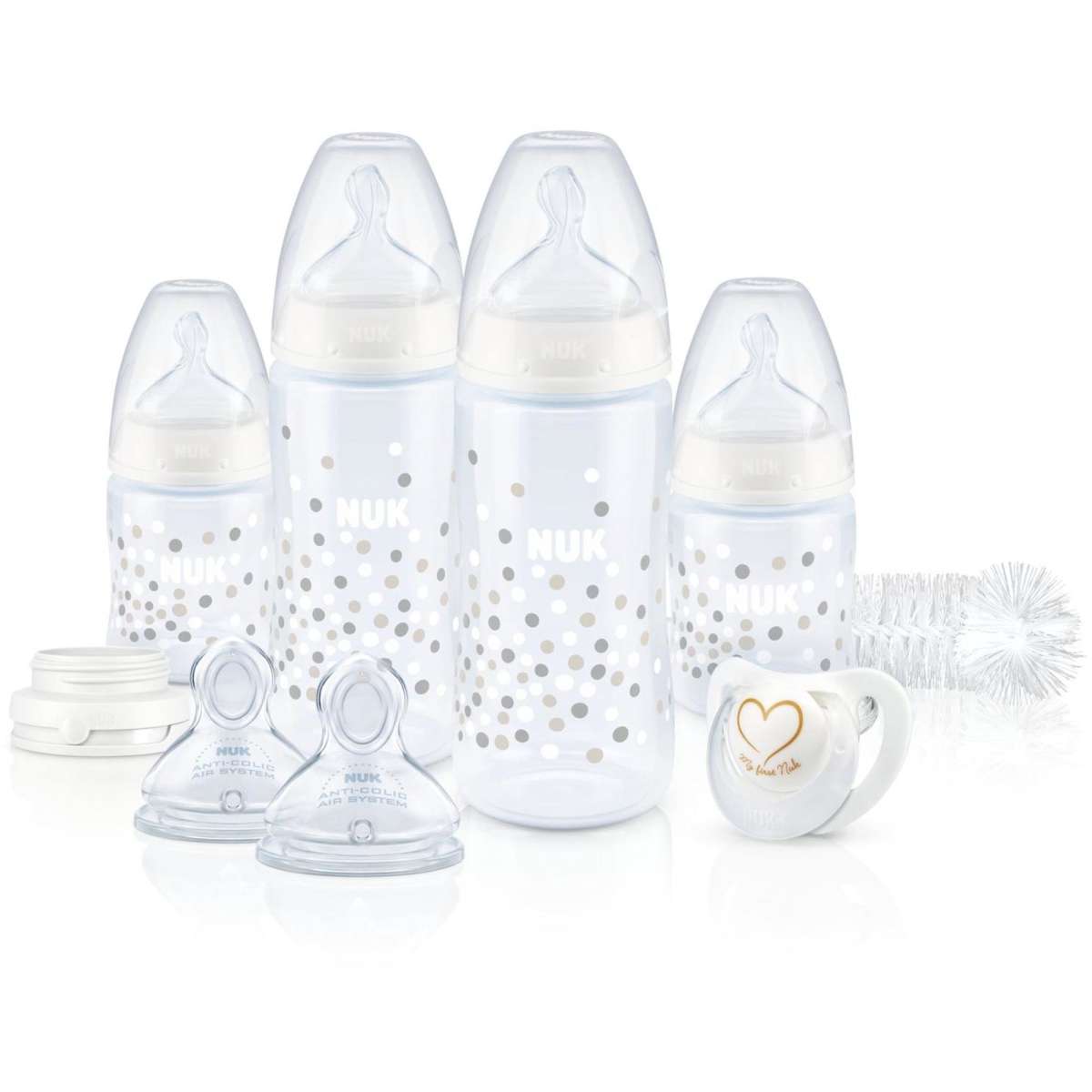 NUK First Choice Temp Perfect Start Bottle Set (White) | Woolworths