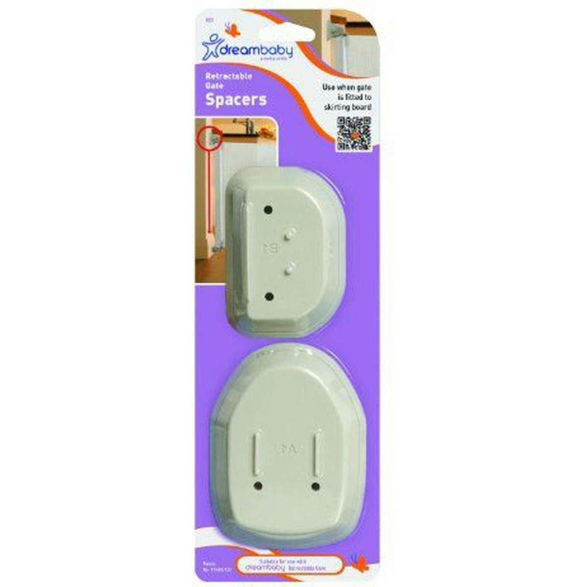 Dreambaby Retractable Gate Spacer Tall Woolworths