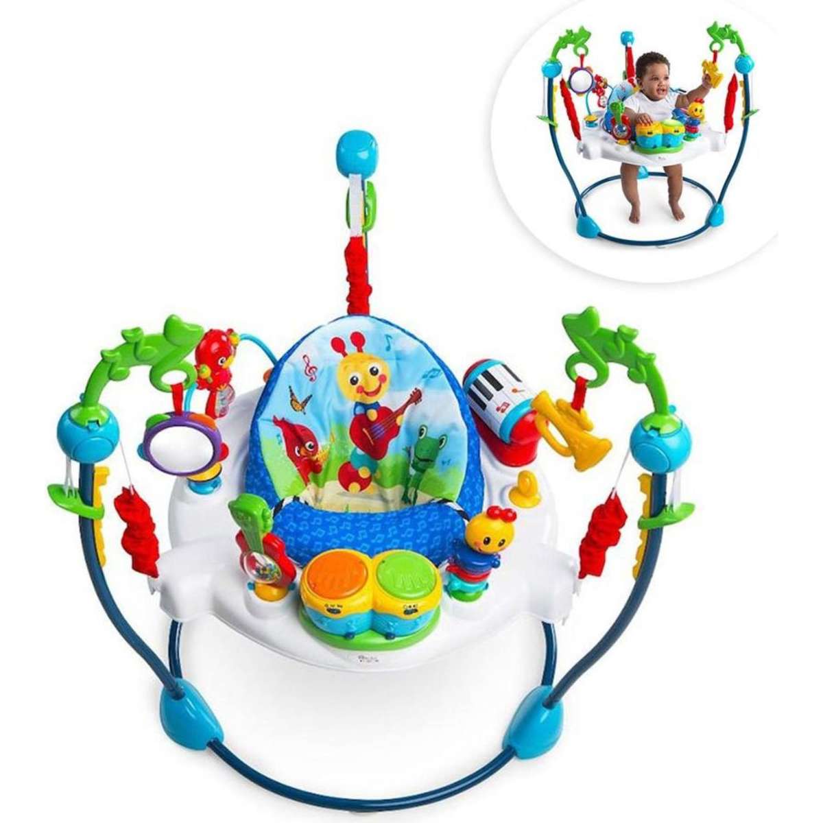 Baby Einstein Be Neighborhood Symphony Activity Jumpers W/ Music Infant ...