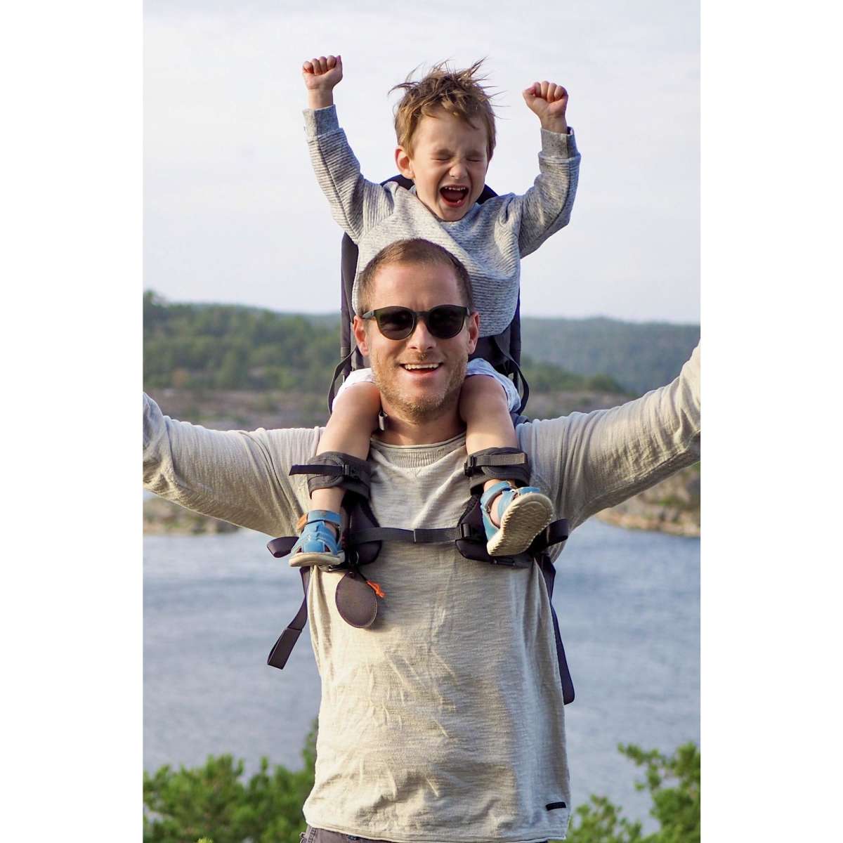 Minimeis Bundle Shoulder Carrier Backpack Sunshade Black Woolworths