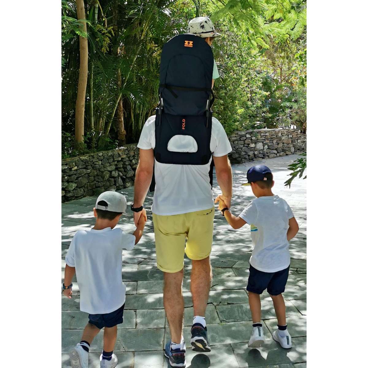 Minimeis Bundle Shoulder Carrier Backpack Sunshade Navy Woolworths