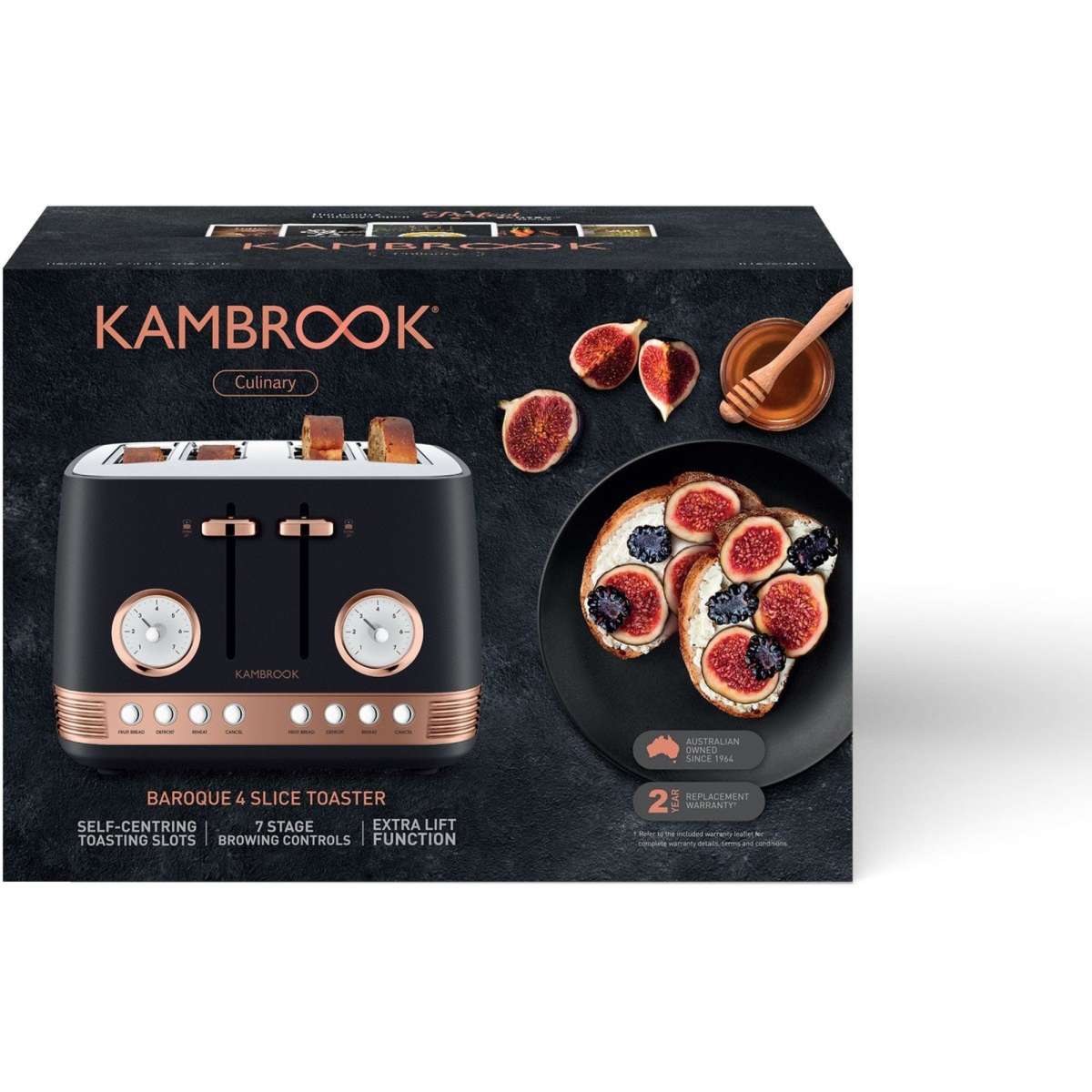 Kambrook Baroque 4 Slice Toaster Woolworths