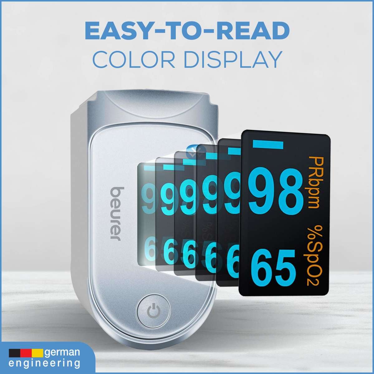 Beurer PO60 Bluetooth Pulse Oximeter Woolworths