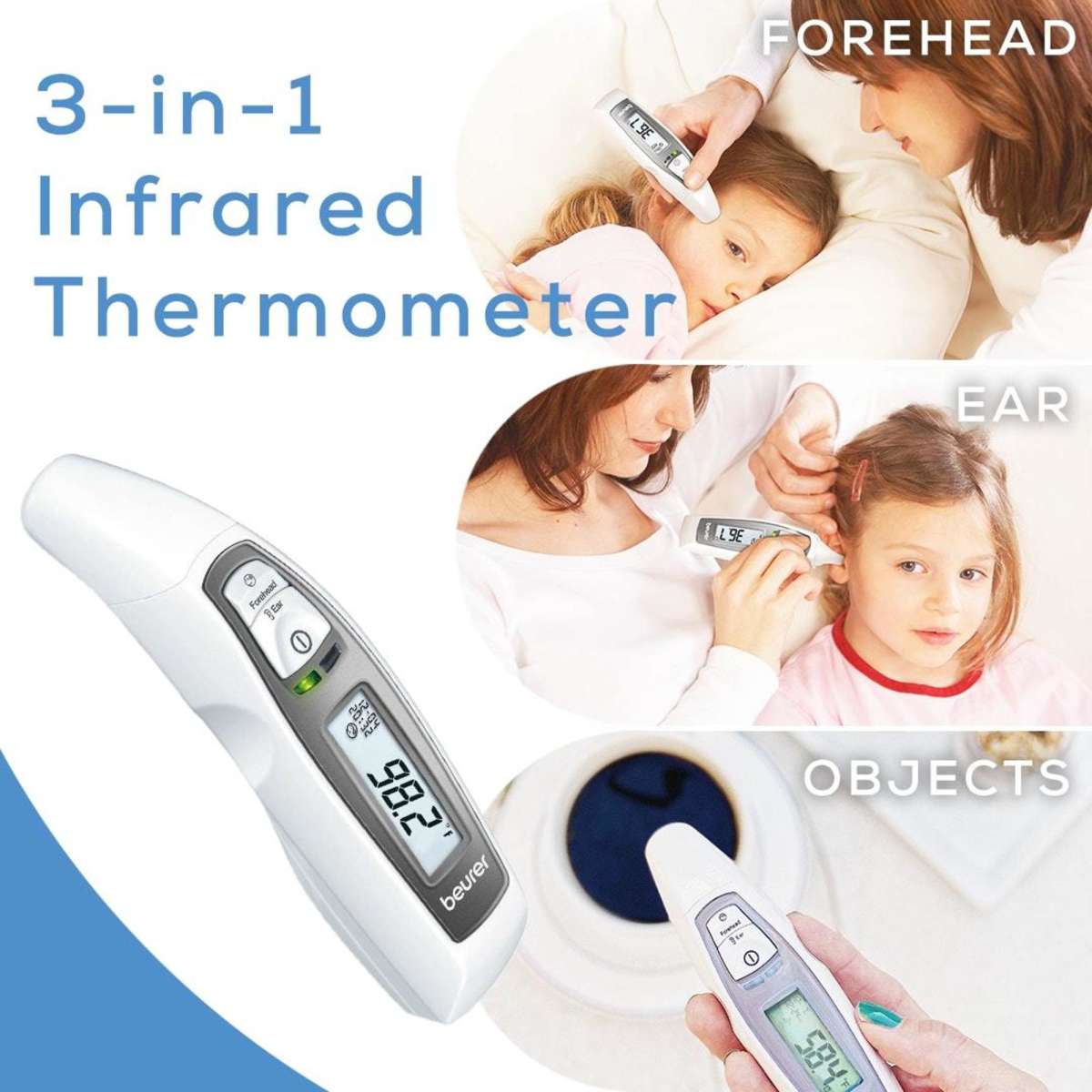 Beurer FT65 Multi Function Digital Thermometer Woolworths