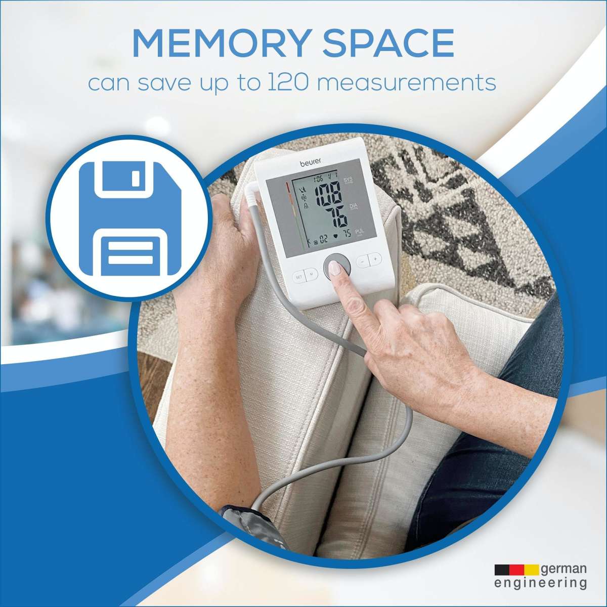 Beurer BM28 Upper Arm Blood Pressure Monitor Woolworths