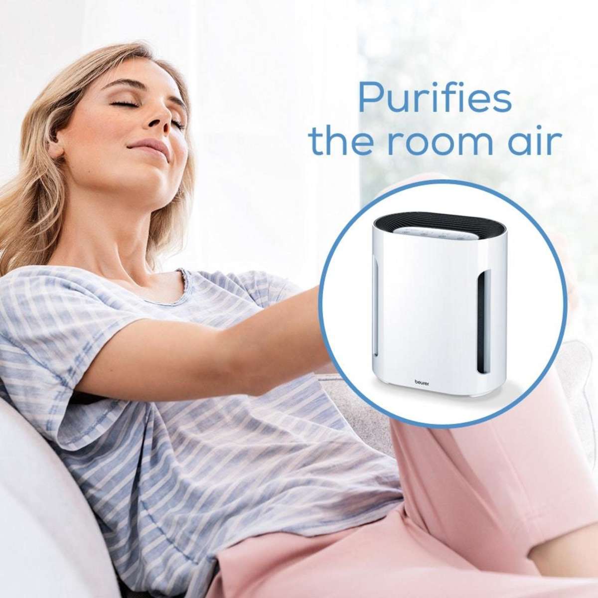 Beurer LR200 Triple Filter Air Purifier HEPA 13 Woolworths