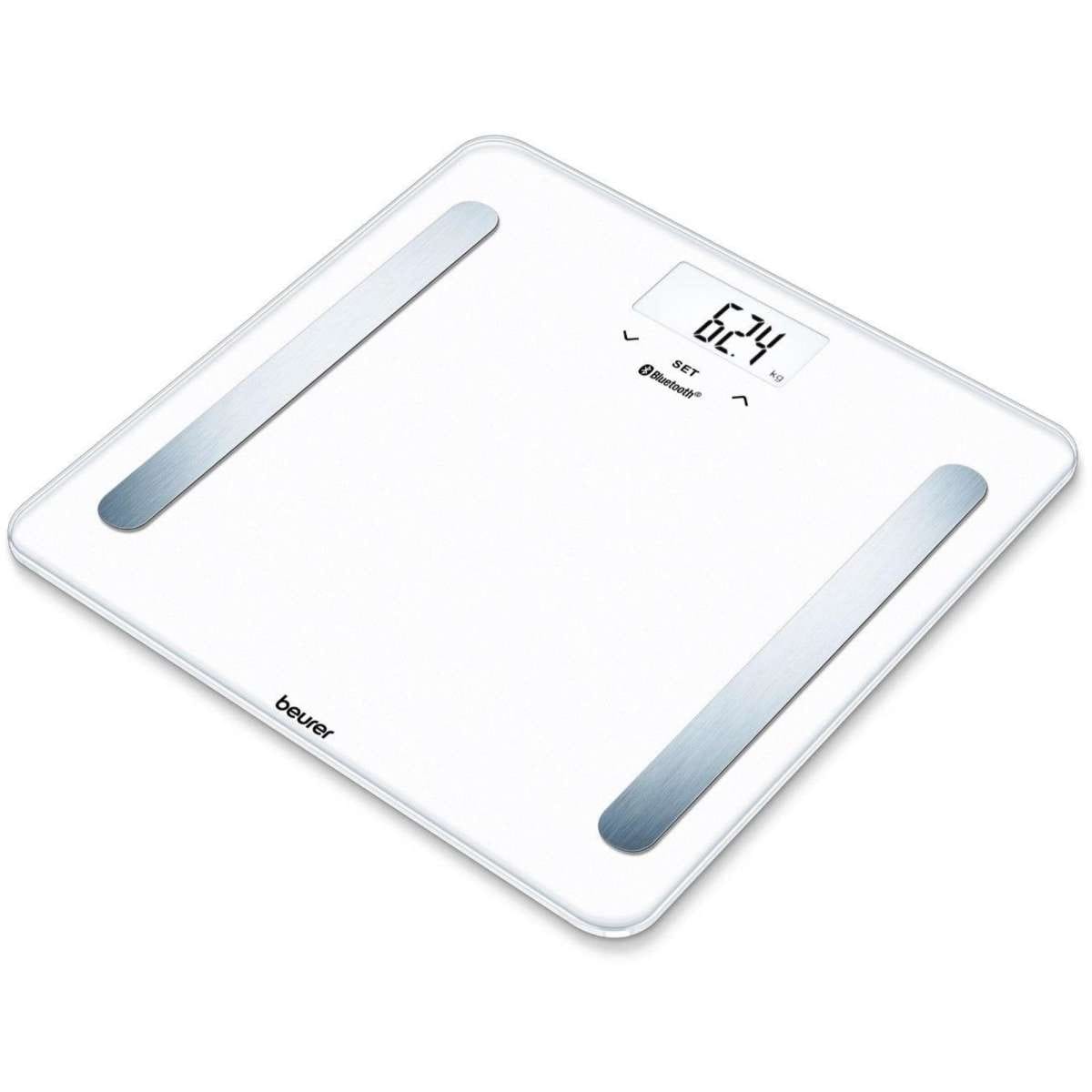 Beurer BF600W Glass Body Fat Scale With Bluetooth Connectivity Woolworths