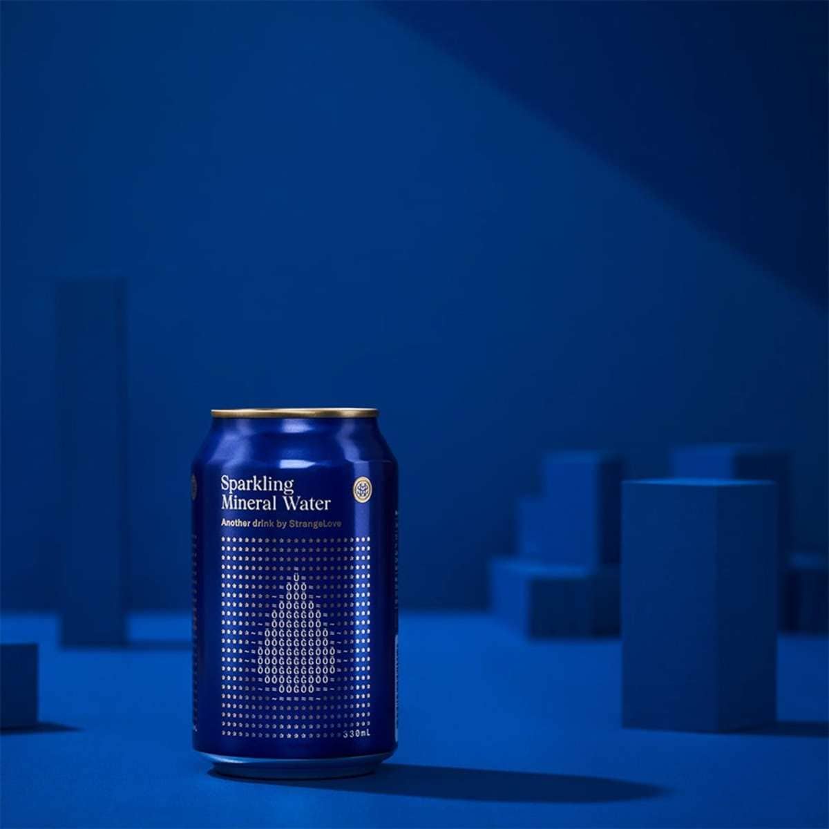 StrangeLove Sparkling Australian Mineral Water 330ml Cans 6x4 Pack