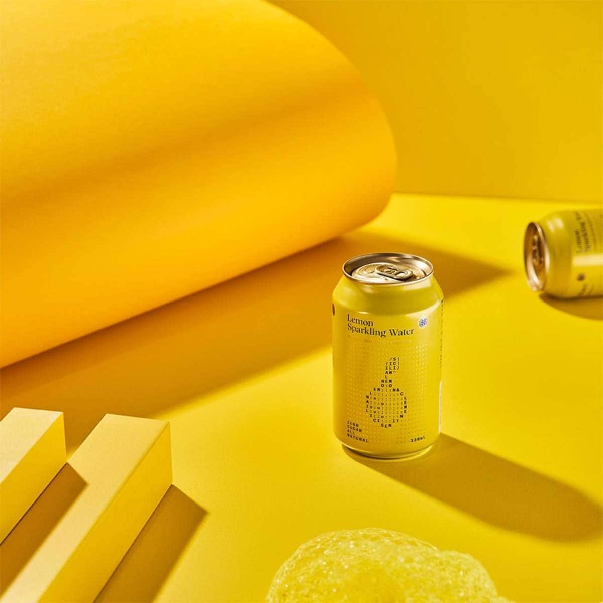 StrangeLove Lemon Sparkling Water 330ml Cans 6x4 Pack Woolworths