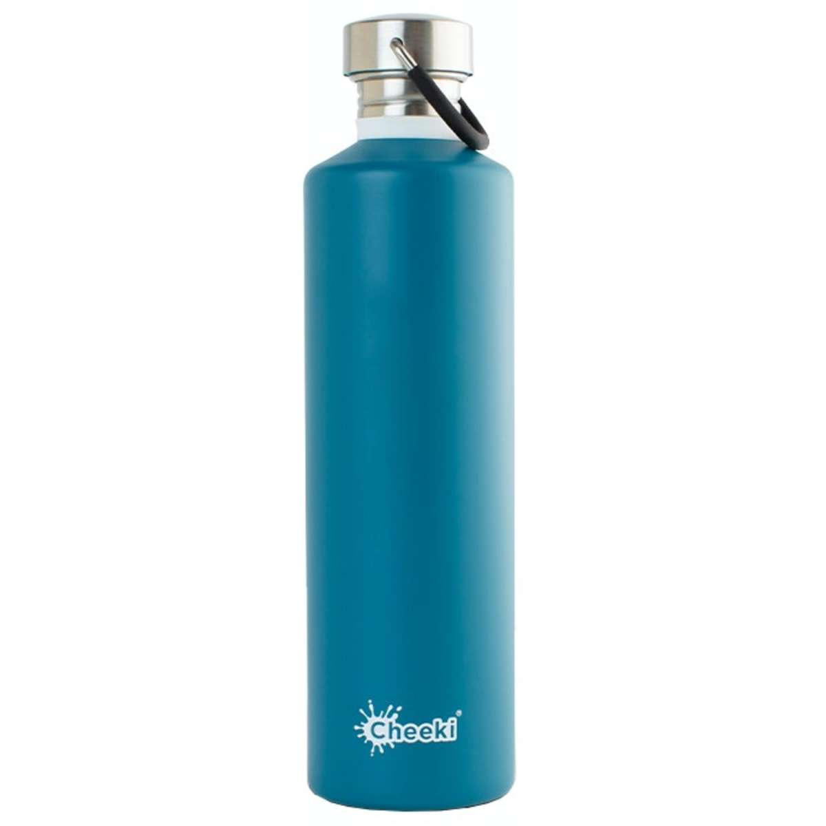 Cheeki Classic Single Wall Stainless Steel Bottle Topaz 1l 