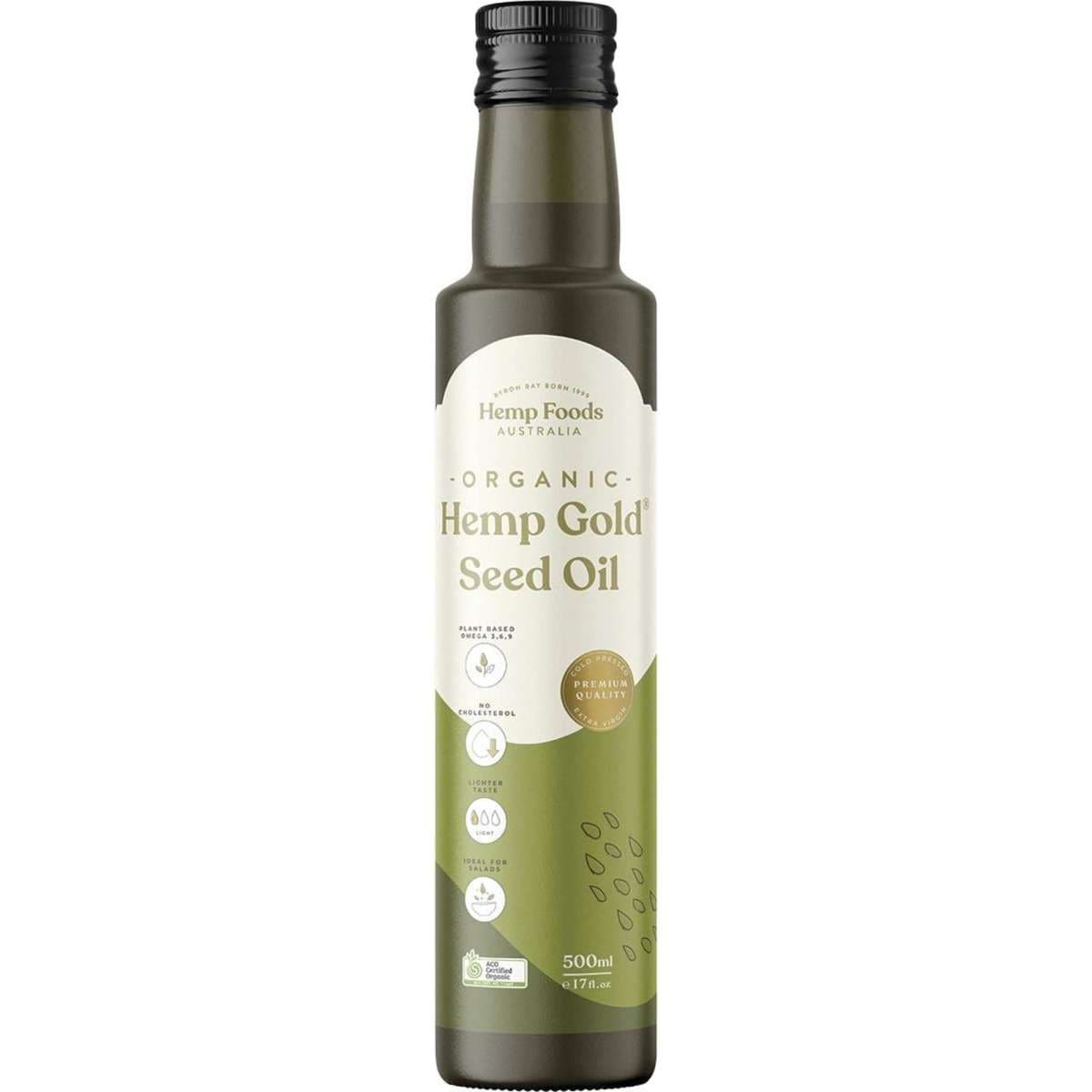 Essential Hemp Organic Hemp Gold Seed Oil 500ml Woolworths